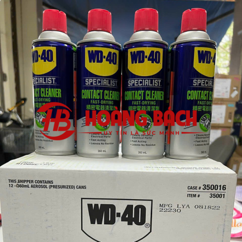 WD-40 Specialist Fast Drying Contact Cleaner 360ml