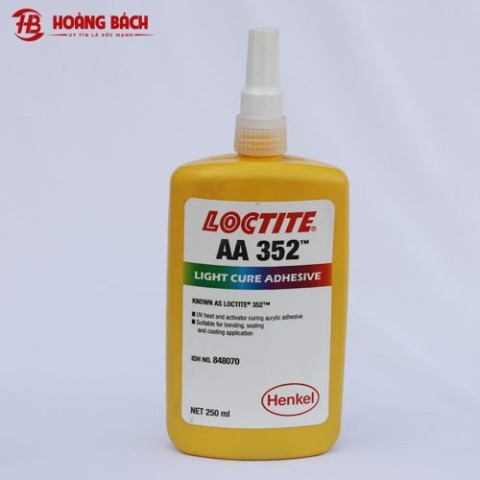 Keo dán Loctite AA 352 Light Cure Adhesive 250ml