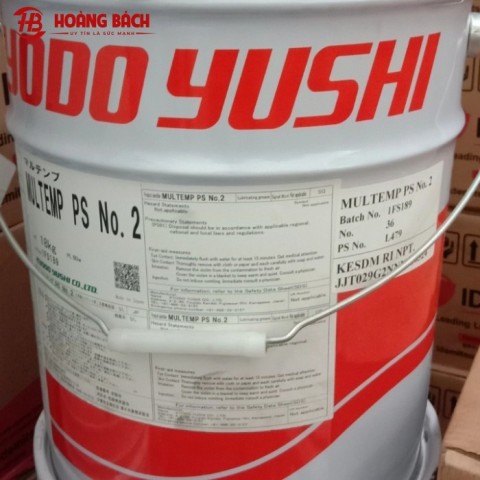 Mỡ bôi trơn Kyodo Yushi Multemp PS No.2 18kg