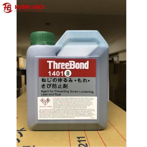 Threebond TB1401B Green Screw Lock 1kg
